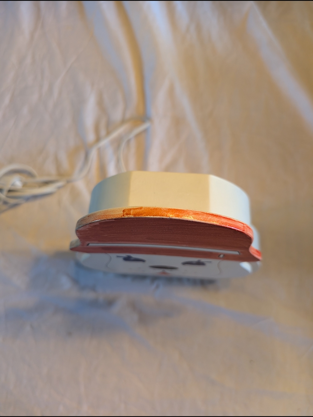 2/60$ Vintage White and Red Dog night light - Picture 3 of 6